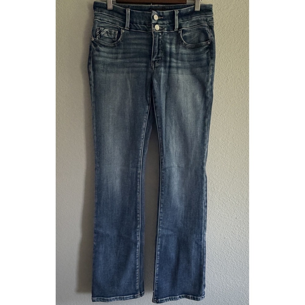 Buckle Black Fit 53 Trouser Jeans Women's 29x32 (Actual) Bootcut Stretch Denim